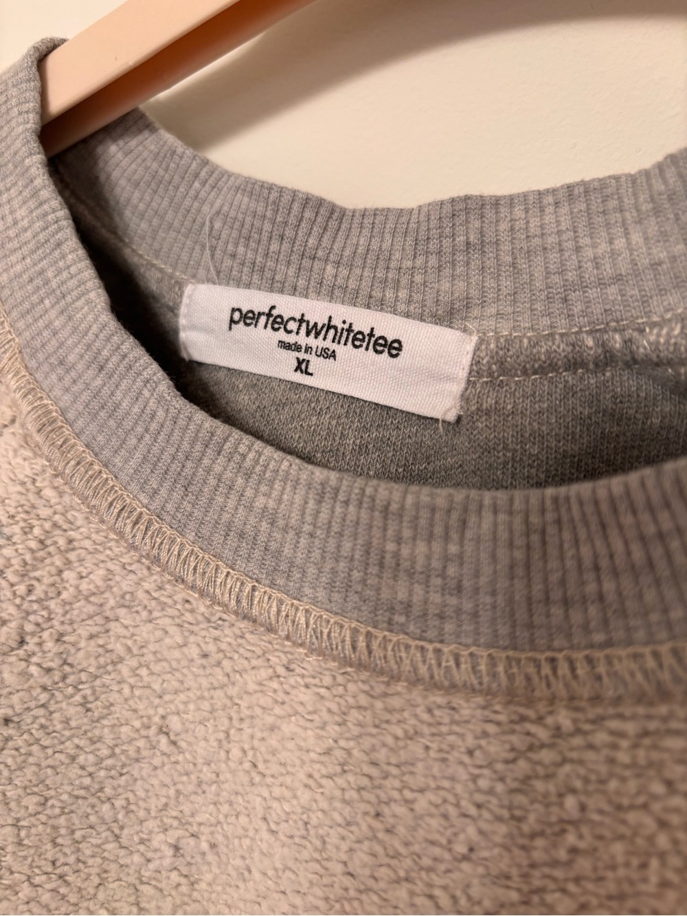 perfectwhitetee ziggy fleece sweatshirt - Picture 4 of 5